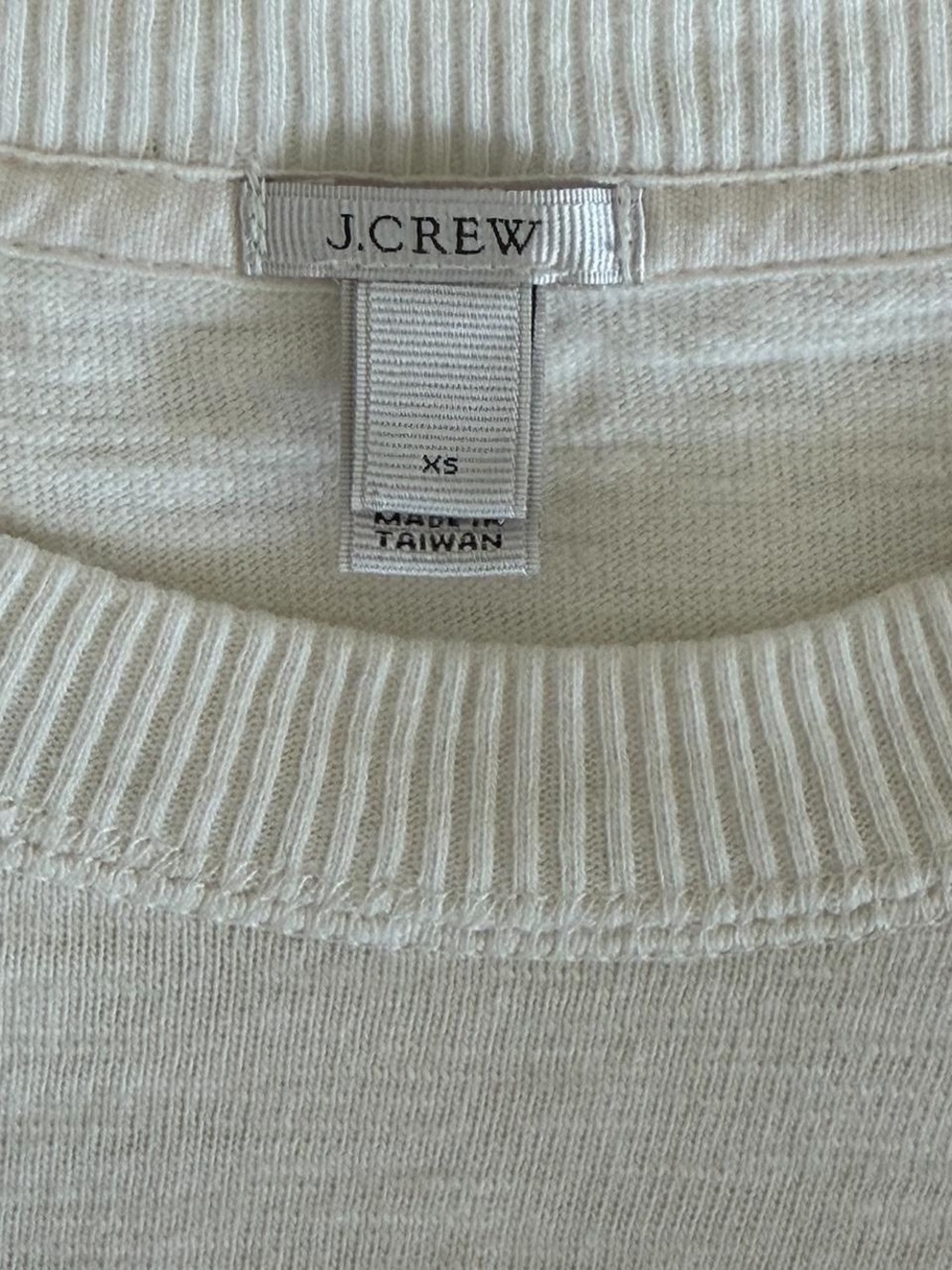 J.Crew Striped Button-Shoulder Sweater - Picture 6 of 8